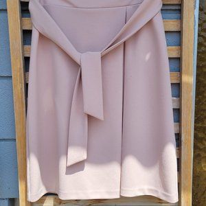 Worthington Pale Pink Skirt with matching belt